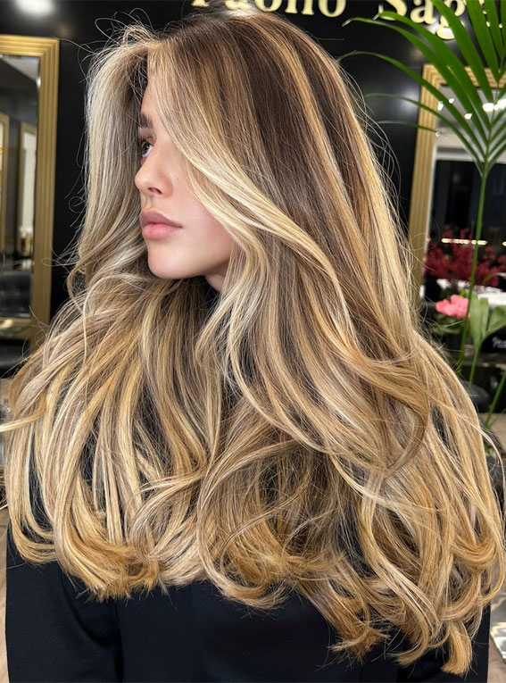 Balayage & färg